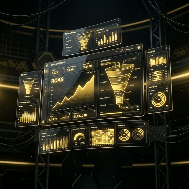 Sistema de Escalamiento de Ventas — Dashboard de métricas y crecimiento